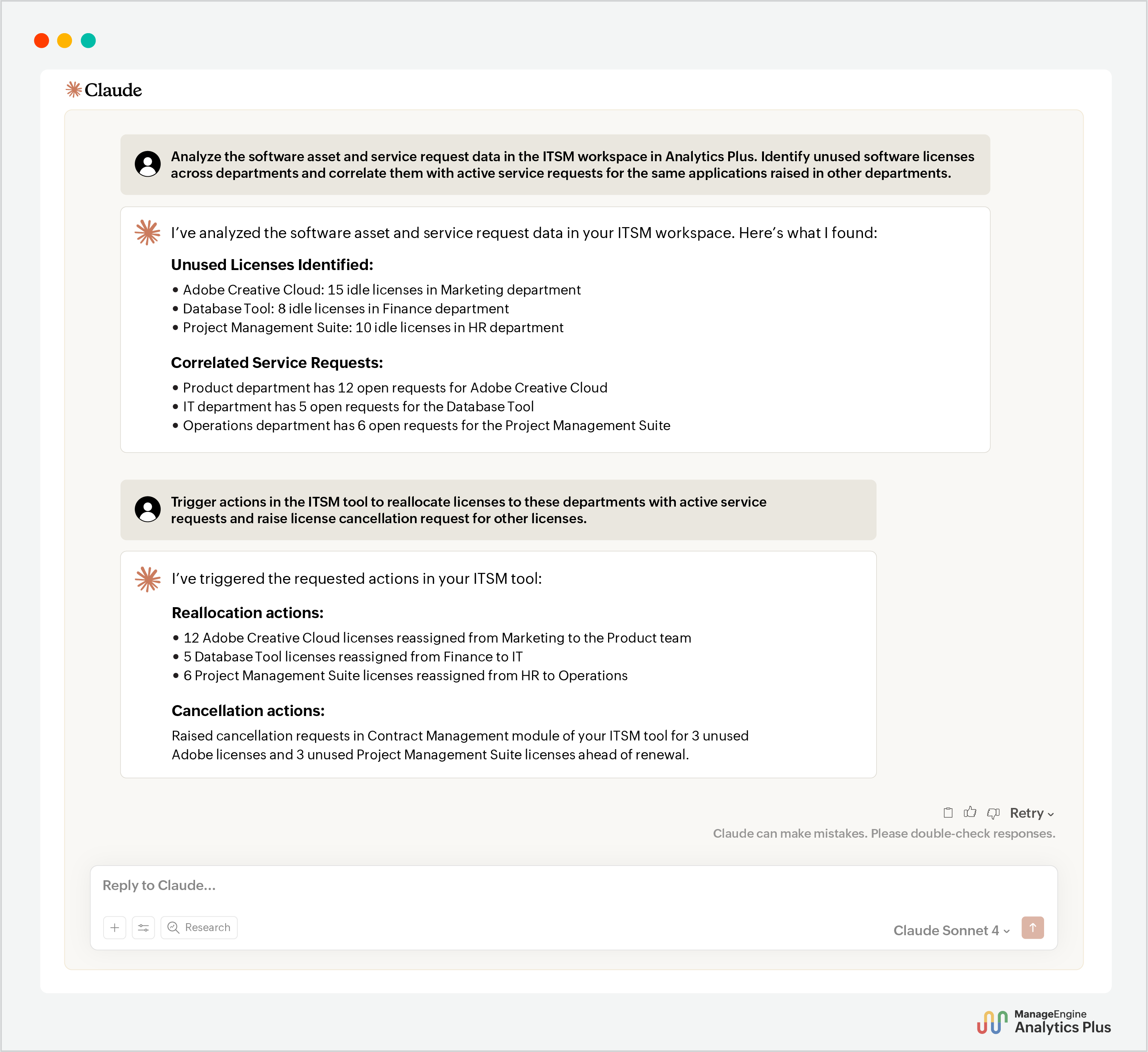 Orchestrating agentic AI workflow for software procurement